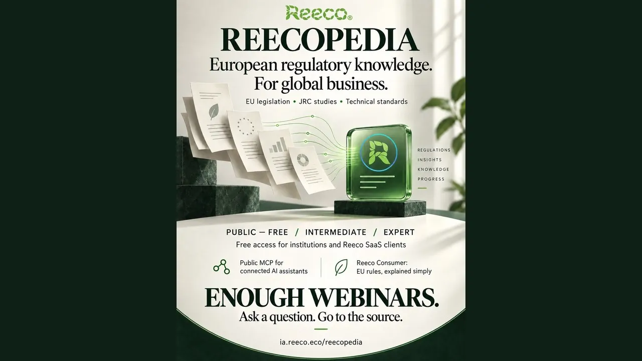 Rencontrez Reecopedia : Connaissances réglementaires européennes pour les entreprises mondiales