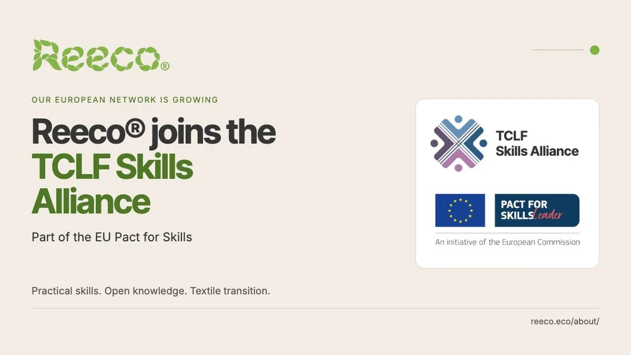 Nous avons rejoint la TCLF Skills Alliance, le partenariat de compétences à grande échelle pour les textiles, l’habillement, le cuir...
